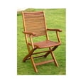 thumbnail image 3 of international caravan furniture piece set of 2 freeport 5-position folding arm chair, 3 of 3