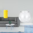 thumbnail image 2 of Jarrón de flores,Jarrón de flores para decoración del hogar,adorno de mesa de porcelana,Acuario de escritorio,Pecera pequeña transparente,pecera,jarrón,mesa,Tanque de peces Contenedor de, 2 of 8