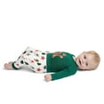 thumbnail image 4 of M+A by Monica + Andy Christmas Organic Cotton Gender Neutral First Moves Bodysuit + Groove Pant + Bib Set, Sizes Newborn -24 Months, 4 of 8