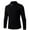 Black, variant on TAGOLD Mens Tops,Men's Half Turtleneck Zip Knit Sweater Long Sleeve Rib Bottom Hem Shirt