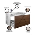thumbnail image 4 of Gabinete De Baño TURNER Con Lavabo y Llave Minimalista, 4 of 5