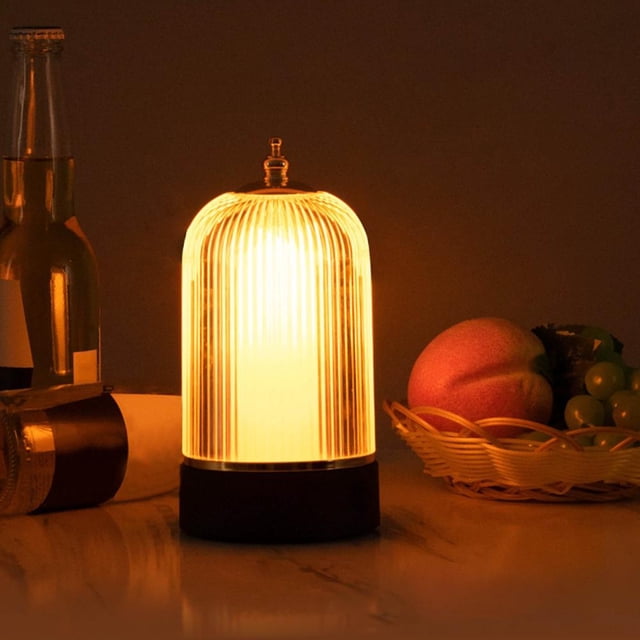 Feltree Portable Rechargeable Touch Control Birdcage Table Lamp, Dimmable Decor Atmosphere Warm White Light Wireless Night Light Home Decor