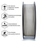 thumbnail image 4 of Filamento para impresora 3D ZIRO PLA Stone de 1,75 mm, 1 kg, 4 of 8