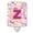 Pink, variant on Letter Z Flowers & Butterflies Pink Ceramic Night Light