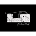 thumbnail image 3 of House Fenway 14x12 Black Modern Framed Museum Art Print Titled - Stick With It, 3 of 5
