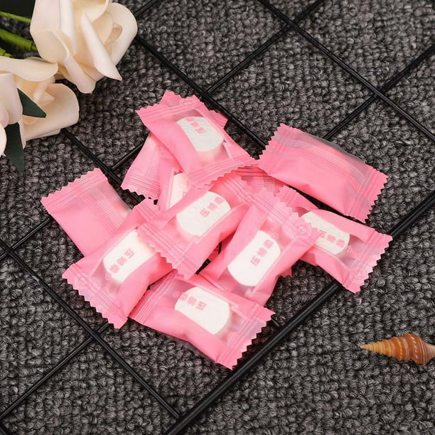 Toalla facial desechable, 100 piezas Toalla comprimida desechable no tejida Toalla desechable Funcionalidad inteligente