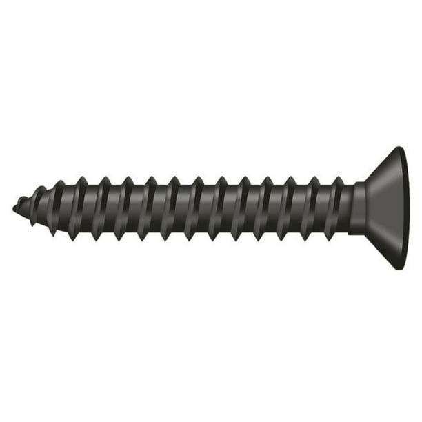 SCWB12125U10B Wood Screw; SB; 12 x 11/4"; Oil Rubbed Bronze Finish