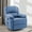 Blue, variant on Korser Swivel Rocker Small Recliner Chair for Small Spaces for Living Room,Nursery,Grey