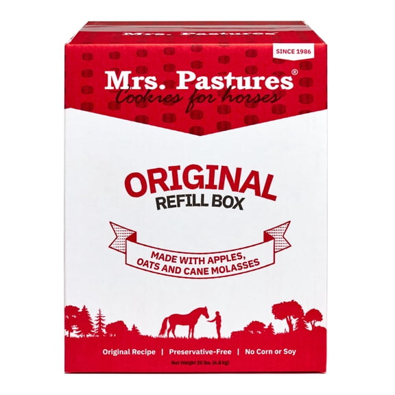Premios para caballos Mrs. Pastures 6,8 kg Natural Apple Oats