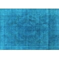 thumbnail image 1 of Ahgly Company Indoor Rectangle Oriental Light Blue Industrial Area Rugs, 8' x 12', 1 of 4