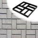 thumbnail image 1 of Molde para pavimento de jardín DIY Manual Walk Path Maker Pavimentación Cemento Ladrillo Piedra Camino Pathmate Moldes de hormigón Moldes de hormigón Stepping Stone Césped y patio Muyoka Hogar, 1 of 2