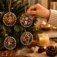 thumbnail image 5 of Christmas DIY Diamond Art Hanging Ornaments, 6-Piece Christmas Craft Kit with Sparkling Tree Pendants for Holiday Home Decor and Handmade Gifts, 5 of 7