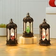 thumbnail image 1 of Christmas Lanterns Light Battery Operated Portable Plastic Christmas Decoration Lantern Night Light for Home, 1 of 9