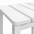 thumbnail image 3 of REKHH Enhance Outdoor Living with Weather-Resistant  Table, Durable HDPE Construction, Design,38 x 38 x 46 cm (W x L x H),Square,White, 3 of 7