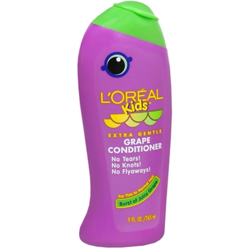 L'Oreal Kids Extra Gentle Grape Conditioner 9 oz (Pack of 4) Walmart