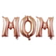 thumbnail image 4 of 1 juego de globos de aluminio con letras creativas de 16 pulgadas para el Día de la Madre, decoración para fiestas (oro rosa, la mejor mamá del mundo), 4 of 5