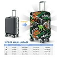 thumbnail image 2 of Luggage Cover Anti Scratch, Dinosaur Skeleton Elastic Suitcase Protector Fits 18-32 Inch Luggage, 2 of 2