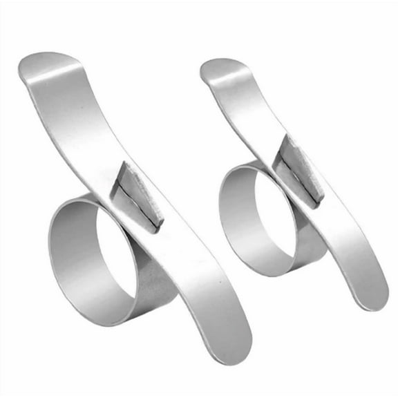 2-Pack Stainless Steel Orange Peeler – Easy-Use Kitchen Citrus Peeler Tool