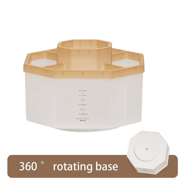 Sentmoon Sales Items for the Day Multi-function Large-capacity Desktop Storage Box Student Office Pen Bucket Makeup Brush Rotating, 360-degree Rotating Personalized Pen Deals of the Day Clearance Pri