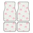 thumbnail image 1 of Balery Cute Pigs Juego de 4 Alfombrillas para Auto, Revestimientos de Caucho Resistente, Diseño Antideslizante, 1 of 7