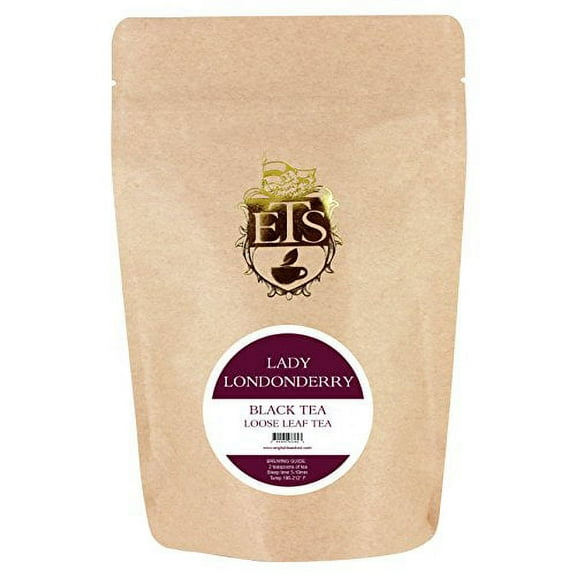 English Tea Store Loose Leaf, Lady Londonderry Tea Pouches, 4 Ounce