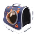 thumbnail image 2 of IFANLANDOR Lightweight Cloth Cat Travel Carrier with Air Circulation and Shoulder Strap, 2 of 8
