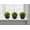 Green#7, variant on Artificial Plants Artificial Plant, 7" Tall, Succulent, Indoor, Faux, Fake, Table, Greenery, Potted, Set Of 2, Decorative, Green Plants, Chrome Pots,Flower Arrangements