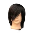 thumbnail image 2 of Cabeza de maniquí masculino, entrenamiento para principiantes Peinados de completo y duradero Modelo de cabeza de maniquí 3D para, 2 of 9