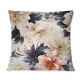 thumbnail image 3 of Designart "Tranquil Coastal Florals Collage Revealed V" Floral Printed Throw Pillow, 3 of 5