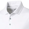 thumbnail image 2 of Puma Polo de Rotation pour Hommes Golf 2019, Blanc Vif, XX-Large, 2 of 5
