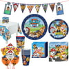 Party City PAW Patrol Adventures Tableware Party Supplies for 8 Guests, Includes Plates, Napkins, Cutlery, and More