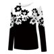 thumbnail image 5 of Blusa suelta informal con cuello redondo y manga larga para mujer Fridja  czfsfas2616, 5 of 5