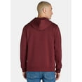thumbnail image 3 of Athletic Works Men's & Big & Tall Men’s Fleece Hoodie Sweatshirt, Sizes XS-4XLT, 3 of 5