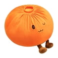 thumbnail image 2 of ShaoXinWan Cute Bun Shaped Decorative Throw Pillow, Macaron Color Soft Plush Elastic Cushion, Deformation Resistant Pillow for Sofa Nap Lumbar Support Office Car Home Decoration, 2 of 6