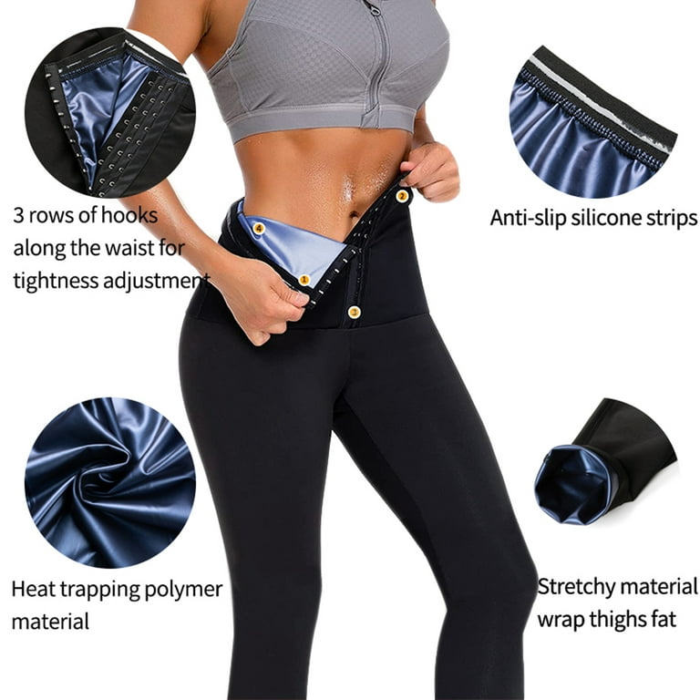 High Waist Compression Sauna Leggings For Women Sweatpants For Slimming,  Lower Tummy Control Pants, Thermo Workout Training, And Body Shaping  YQ231013 From Tales04, $12.01