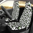 thumbnail image 3 of Haiem Panda Bear Printed Car Seat Covers Set of 2, Universal Fit Car Seat Covers,Protective Seat Covers,Comfortable Car Seat Covers, Easy Installation Seat Covers, 3 of 9
