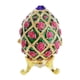 thumbnail image 2 of Decorativo Cristal Flor Oro Huevo Caja de Baratija Caja de Joyería Decoración de Pascua Hogar Coleccionables, 2 of 9