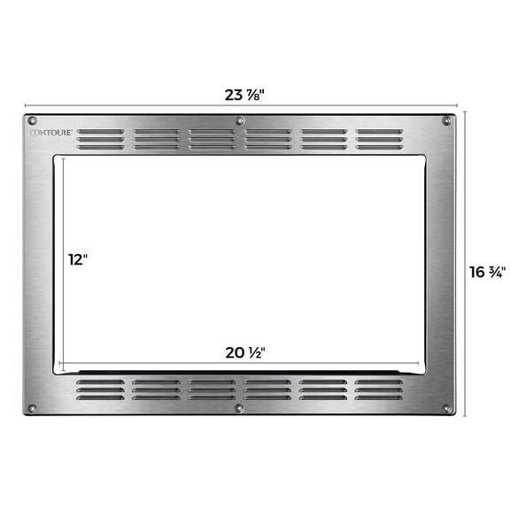 National Quality N6R-TK200S Microwave Trim Kit for RV-200S Contoure