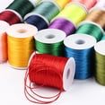 thumbnail image 2 of Firefly Hope 1.5mm Nylon Satin Cord Braided Beading Thread, Rattail Macrame String for Chinese Knotting, Bracelets, Necklaces & DIY Jewelry Making, A, 2 of 5