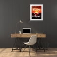 thumbnail image 3 of Matic,Jelena 12x14 White Modern Wood Framed Museum Art Print Titled - Dream Work Achieve, 3 of 4