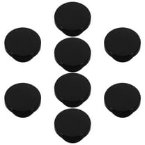 FRCOLOR 8pcs Silicone Rubber Hole Plug Soft Flexible Stopper T-Hole Stoppers End Cover Caps Bottle Seal Plug for 16.8-17.8mm Hole