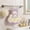 Purple, variant on EWASWON Pink Easter Bunny Hand Towels, 2-Pack Soft Coral Fleece Kitchen & Bathroom Towels with Hanging Loop
