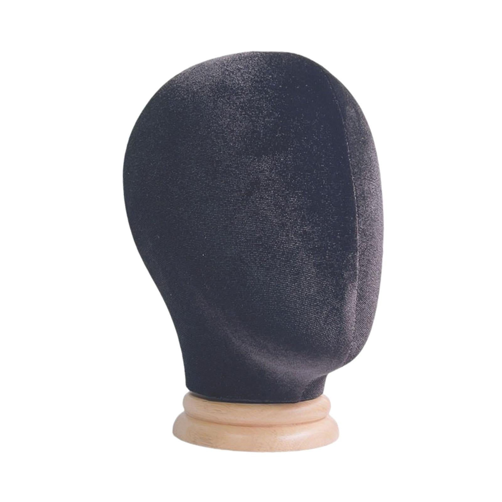TOOYFUL Display Head Mannequin Head Display for Beauty Salon or Shop Display black