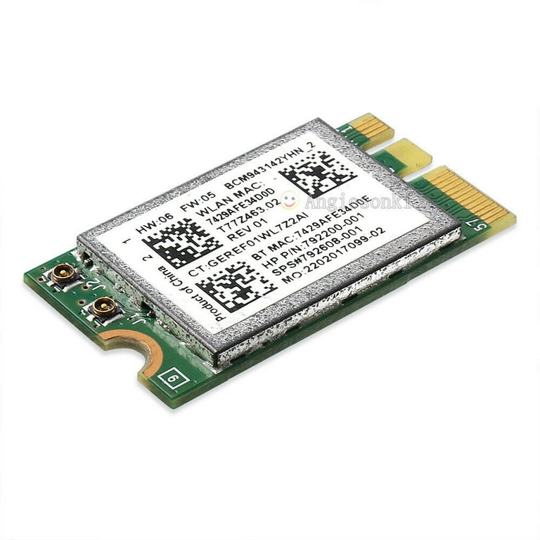 HP 15-A 17-G WIFI Wireless Bluetooth Card BCM943142YHN HP 15-A 17-G WIFI Wireless Bluetooth Card BCM943142YHN