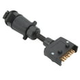 thumbnail image 2 of Enchufe adaptador para remolque, conector de cableado sencillo de operar, hembra redonda a macho plano, 7 pines, para caravana y barco, 2 of 12