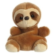 AURORA WORLD Aurora - Mini Brown Palm Pals - 5" Slomo Sloth - Adorable Stuffed Animal