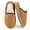 Brown(New Style), variant on BERANMEY Cozy Platform Fuzzy Slippers for Women and Men Short Ankle Slippers with Anti-Slip Sole Lined with Warm Furry Perfect for Indoor & Outdoor Use