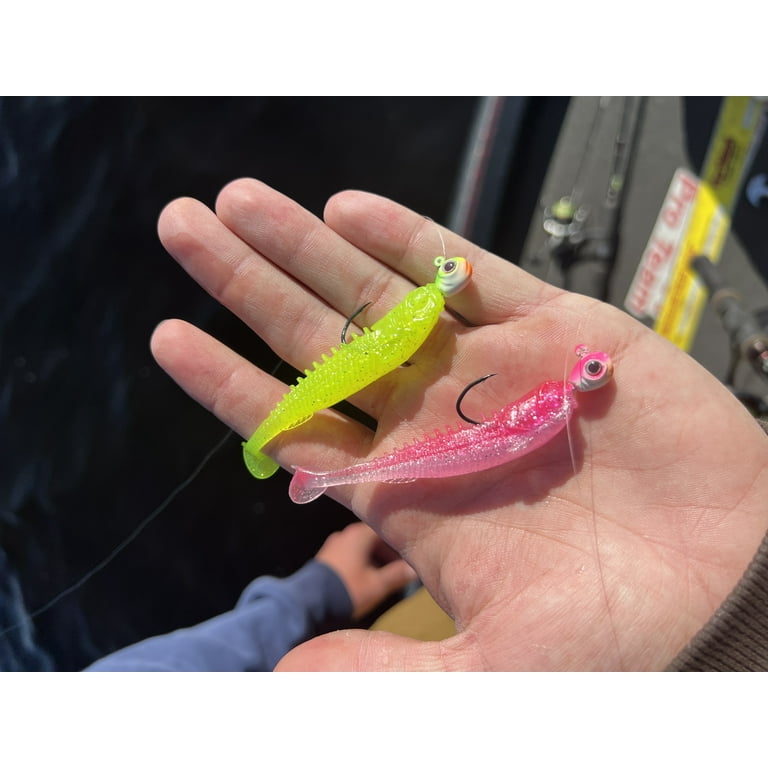 Northland Fishing Tackle Eye-Candy Paddle Shad Soft Plastic 3.5