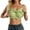 Green, variant on Crop Tops for Women Trendy Adjustable Casual Sleeveless Spaghetti Straps V Neck Tee Shirts Spring Cute Slim Fit Summer Outfit