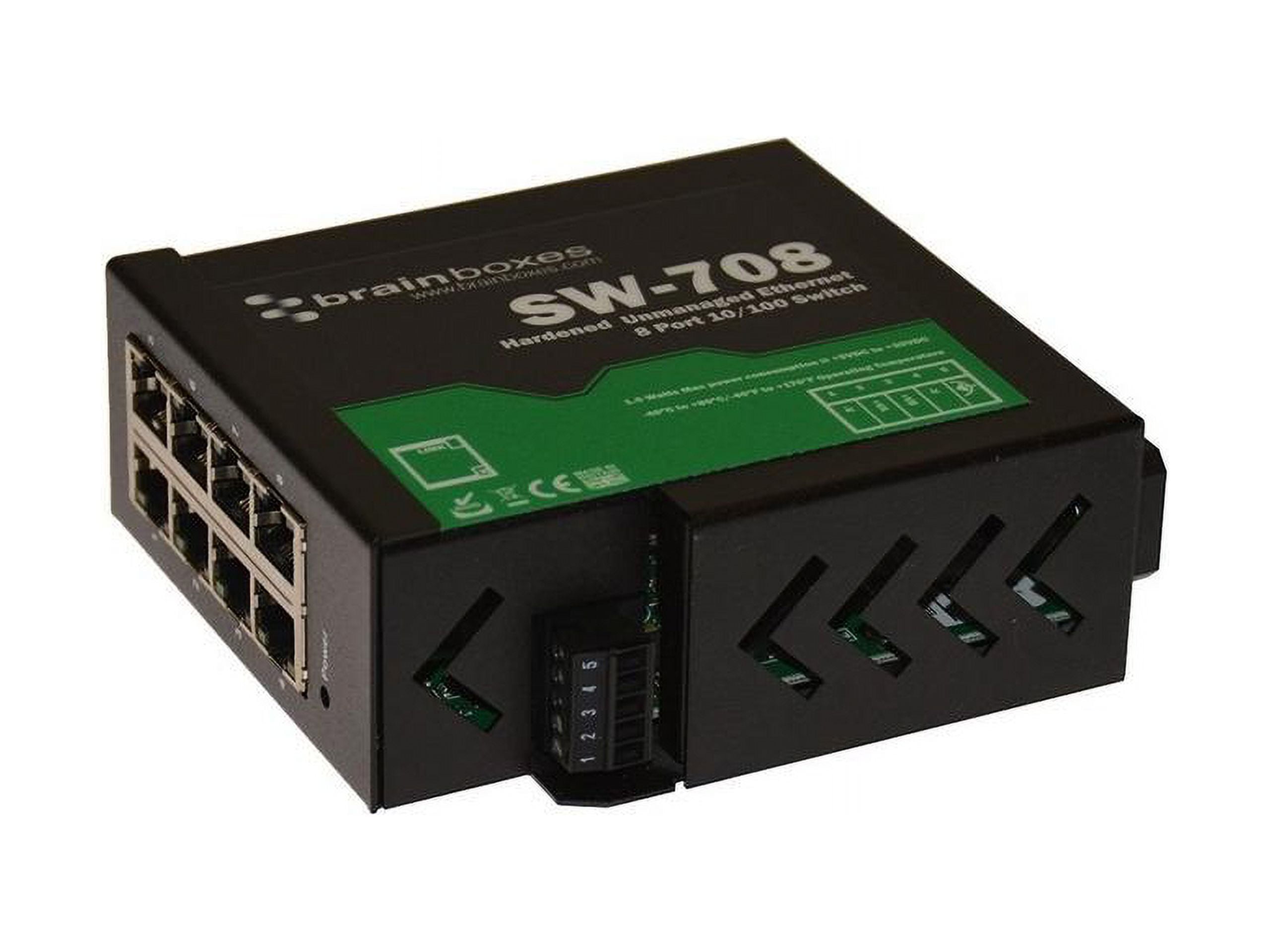 HARDENED 8PORT ETHERNET SWITCH